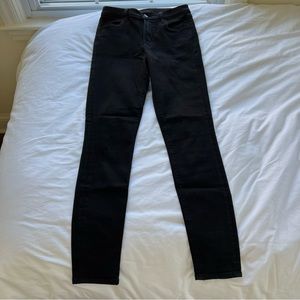 J Brand Black Skinny Jean